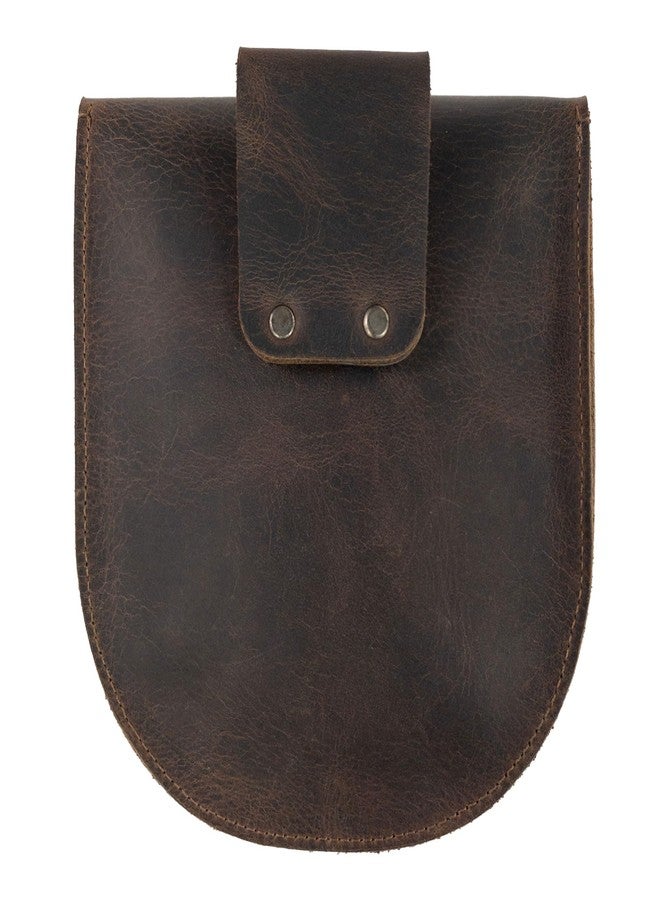 Valhalla Gear, Vintage Belt Pouch for Small Notebooks, Cellphone and Personal Items, Full Grain Leather Bag, Handmade Accessories, Bourbon Brown - Image 5